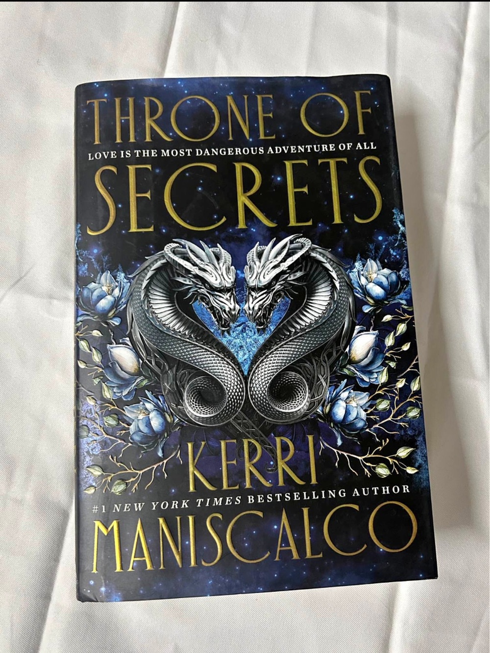 Throne of Secrets by Kerri Maniscalco - Hardcover Fantasy Book